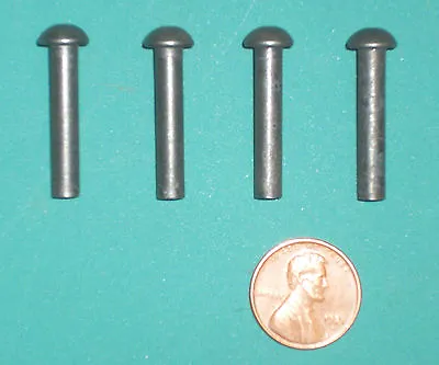 FOUR Door Hinge Pins - Vermont Castings Wood Stove 3/16  X 1  Solid Steel • $12.95