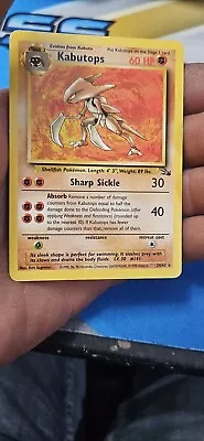 Pokémon TCG Kabutops Fossil 24 Regular Unlimited Rare • $3.96