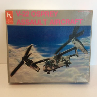 $24.99 • Buy Vintage Hobby Craft V-22 Osprey Assault Aircraft Model Kit HC137 1:72 Scale