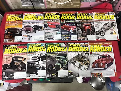 STREET RODDER Magazines  2012 Vintage 11 Issues • $10.95