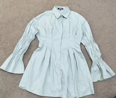 Misguided Shirt Dress Size 12 • £5