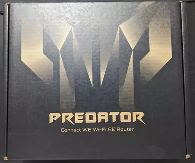 NEW Predator Connect W6 Wi-Fi 6E Gaming Router | Hybrid QoS Compatible • $159.88