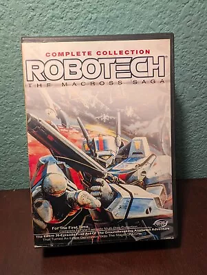 Robotech: The Macross Saga - Complete Collection (DVD 2002 6-Disc Set) • $14.99