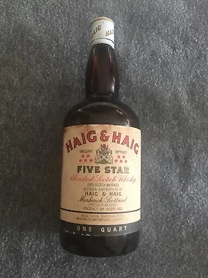 Haig & Haig Scotch Whisky  Five Star Empty • $119.99