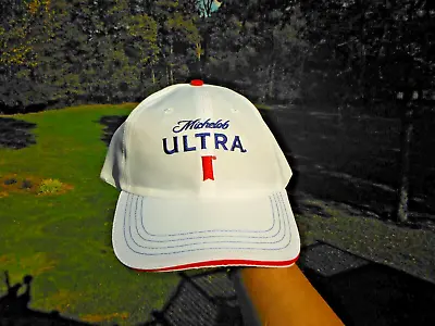 Brand New No Tags! Promo Michelob Ultra Anheuser Busch Beer Cap Hat Golf Etc. • $20