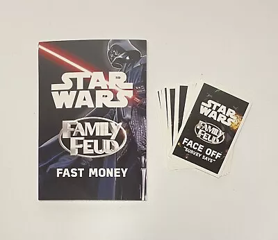 Family Feud Star Wars - Quiz Cards - 75 Question Cards • $7.50
