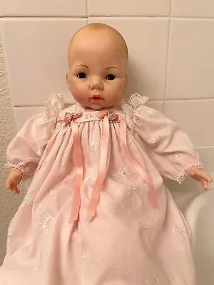Vintage 1966 Madame Alexander Victoria 18  Sleepy Eyes/crier Baby Doll W/ Outfit • $25