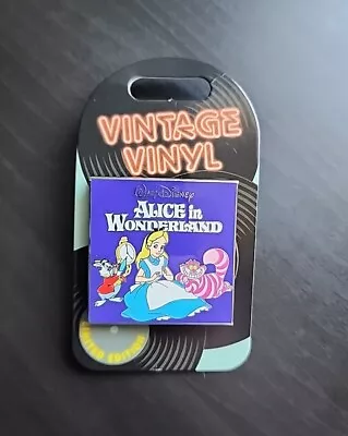 2019 Disney Vintage Vinyl Pin Limited Edition - Alice In Wonderland • $34.95
