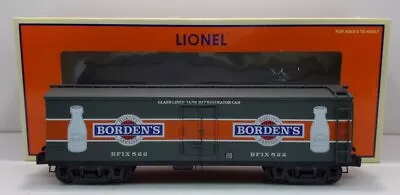 Lionel 6-17357 O Gauge Borden‘s Milk Woodsided Billboard Refrigerator Car #522 • $62.21
