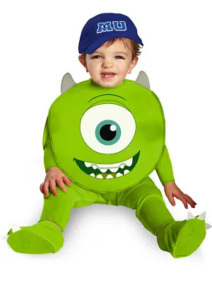 Monsters University Inc. Infant 12-18 Months Mike Costume Set • $53.98