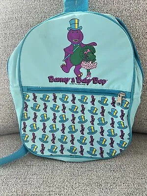 Vintage Barney & Baby Bop 1993 Blue Purple Green RARE Excellent • $31