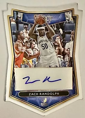 2015-16 Panini Select “Die-cut” Auto (Zach Randolph - Grizzlies - #27) /25 Rare • $49.99