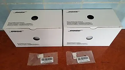 Bose Direct/Reflecting Series II Satellite Speakers + 2x Genuine Bose Adapter • $369