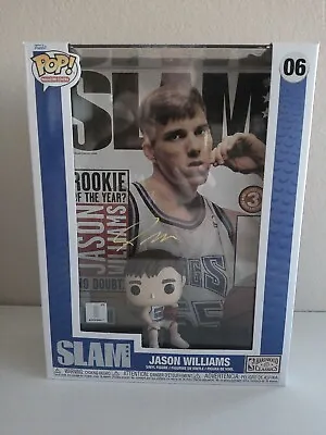 NBA Jason Williams Signed Kings #06 Funko Pop! Magazine Covers Vinyl  Beckett • £270.79