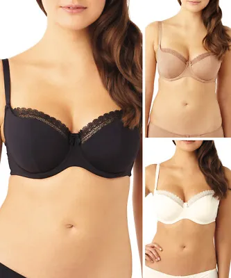 Panache Cleo Juna Balconnette Bra 6461 Padded Moulded Underwired Balcony • £14