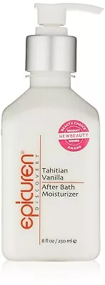 Epicuren Tahitian Vanilla After Bath Body Moisturizer 8oz **NEW & AUTHENTIC** • $34.06