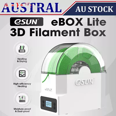 ESUN EBOX Lite 3D Printer Filament Dryer Box Keep Filament Drying Spool Holder • $59.99