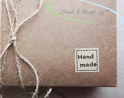 Bulk Sale: HANDMADE Label Stickers Craft Paper Vintage Simple 3200pcs  ≈ ¢1 Each • $39.95