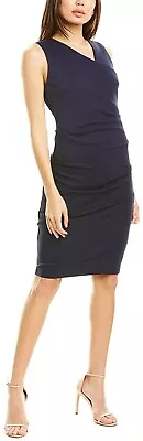 Nicole Miller Women’s Ponte-Knit Asymmetrical Sheath Dress   Style BF20131 Size  • $135