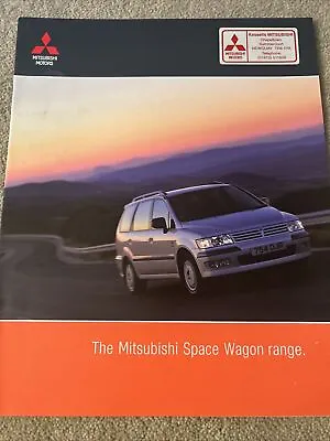 The Mitsubishi Space Wagon Range Original Car Sales Brochure Collectible 2001 • $4.86