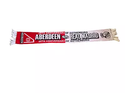 Aberdeen Football Scarf - 25th Anniversary Of Gothenburg • £5.99