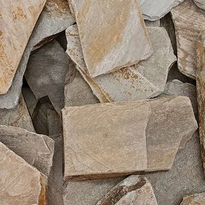 Large Tumbled Sandstone Decorative Aggregate Garden Paddlestones 150-500mm • £500.23