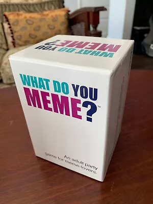 $5 • Buy What Do You Meme? Party Game