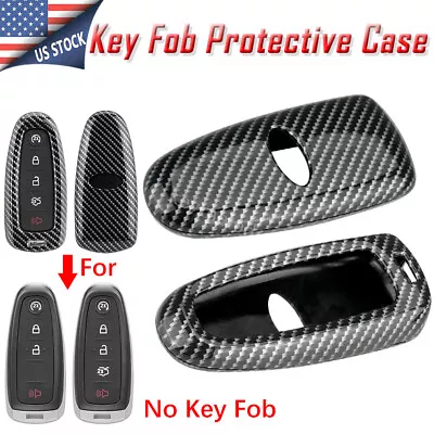 For Ford Edge Escape Explorer Expedition Carbon Fiber Remote Key Fob Cover Case • $11.20