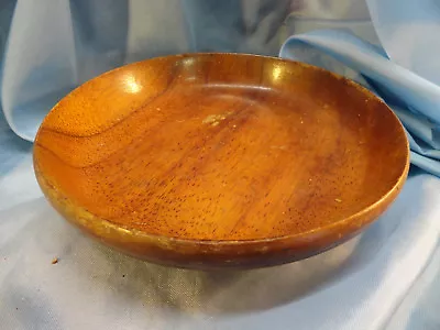  Hawaii   Treasure    Old   Koa  Server  Round    Plate -  Tray  ..beauty • $265