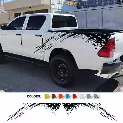 Car Stickers Pickup Trunk Side Decal For Truck Mudslinger Side Vinyl Decor Cover • $58.88