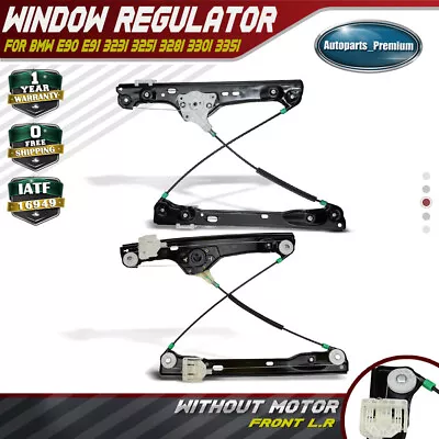 2x Window Regulators W/o Motor For BMW E90 E91 323i 325i 328i 330i M3 Front L&R • $77.89