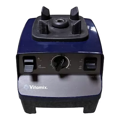 Vitamix Creations II Blender Base VM0103 Model Dark Blue/Gray TESTED WORKS GREAT • $129.99