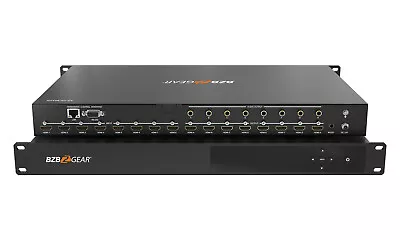 BZBGEAR 8x8 4K UHD HDMI 18Gbps Matrix Switcher With Audio De-Embedder • $1999