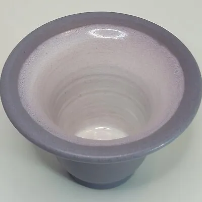 Vtg Marblehead Art Pottery Vase 2 Tone Purple Flared Top Cabinet Piece 3.5  • $310