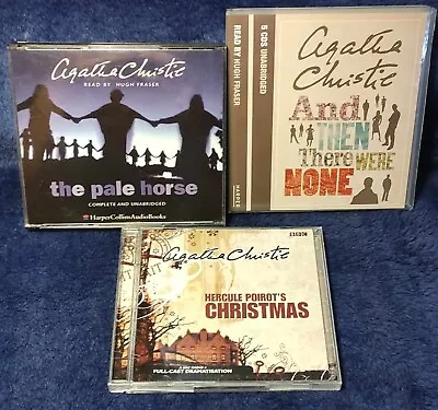 £19.99 • Buy Agatha Christie Audio CD Book Bundle Inc And Then There Were None