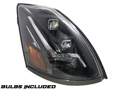 For 2004 - 2018 VNL VN Headlamp Black Type Chrome Bolt Design Passenger Side • $206.99