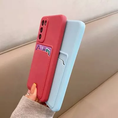 Shockproof Case For Samsung Galaxy A52 A71 A21S A72 5G Wallet Card Holder Cover • $8.19