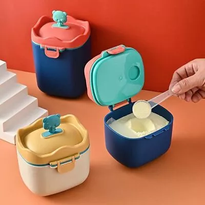 Baby Formula Dispenser Infant Milk Powder Food Storage Box For Home Travel • £8.16