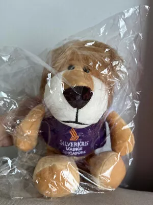 BNIP Singapore Airlines SilverKris Lounge Singapore Lion Stuffed Toy Collectible • $25