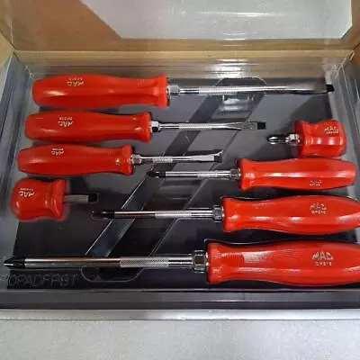 MAC TOOLS Screwdriver 8 Set Phillips Head Screwdriver RED New • $350