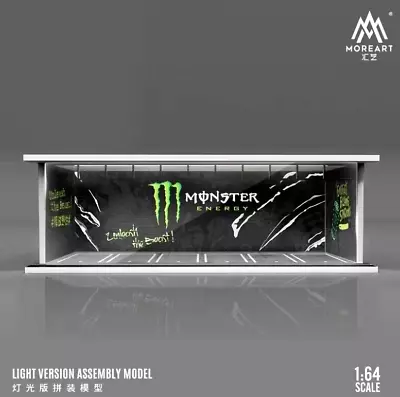 MoreArt 1:64 Scale MONSTER Parking Garage Light Edition Assembly Scene Diorama • $40