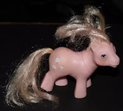 Vintage 1986 MY LITTLE PONY Sleepy Eyes Lickety Split Baby Pink Hasbro Hong Kong • $20