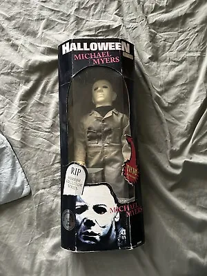1998 Michael Myers 18  Talking Doll RIP Horror Series Spencer Gifts Music Works • $120