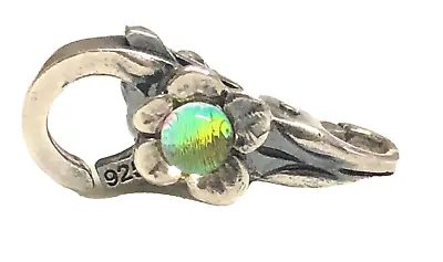 Authentic Trollbeads Dichroic Flower Lock Crystal • $99.99