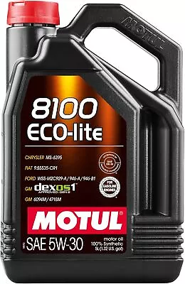 Motul 108214 8100 ECO-lite 5W30 5L • $40.18