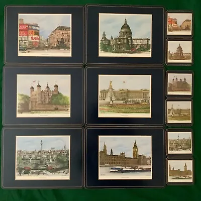 Vintage Pimpernel Place Mats And Coasters Scenes Of London John Marshall Artist • £12.99