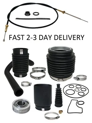 Mercruiser Bravo Transom Service Kit Gimbal Shift Cable 30-803100T1 Bellows • $125