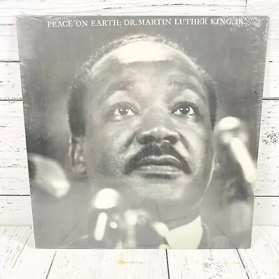 MARTIN LUTHER KING Jr Vinyl Record SEALED CBC Massey Lecture PEACE ON EARTH 1968 • $137.50