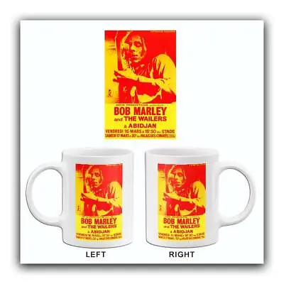 Bob Marley And The Wailers - Ivory Coast - 1979 - Concert Mug • $16.99