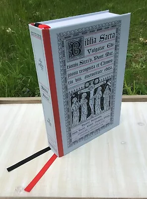Biblia Sacra Latin Vulgate Clementine Edition Catholic Illustrated Bible Reprint • $59.99
